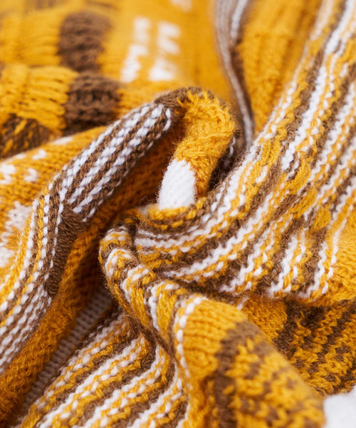 NIDO（ニド）の「3DニットＴ（ニット/セーター・メンズ・ブラック/イエロー・FREE）」の15枚目の写真