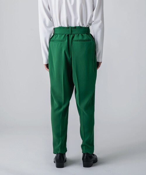 tk.TAKEO KIKUCHI（ティーケータケオキクチ）の「◆TROSARA多タックパンツ（その他パンツ・メンズ・ブラック/グリーン/ブラウン系・02/03/66）」の7枚目の写真