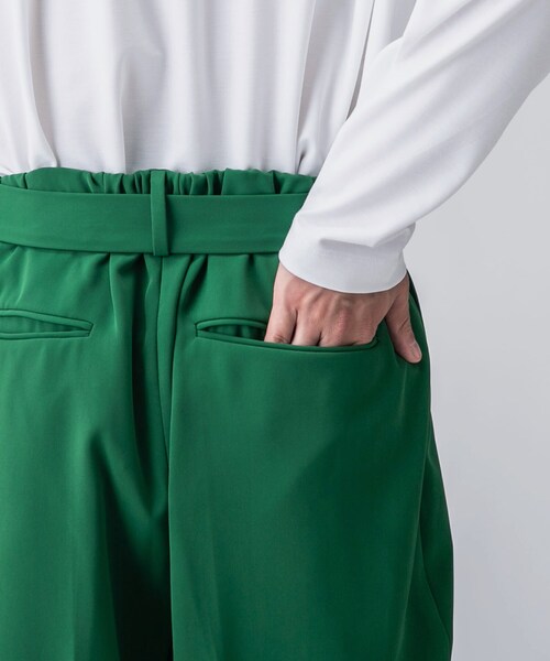 tk.TAKEO KIKUCHI（ティーケータケオキクチ）の「◆TROSARA多タックパンツ（その他パンツ・メンズ・ブラック/グリーン/ブラウン系・02/03/66）」の10枚目の写真