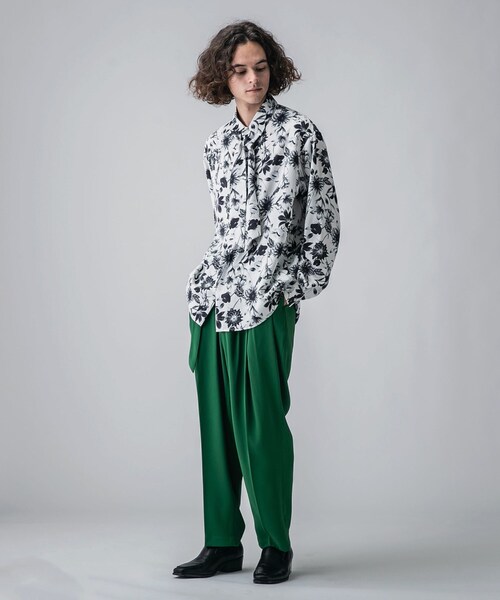 tk.TAKEO KIKUCHI（ティーケータケオキクチ）の「◆TROSARA多タックパンツ（その他パンツ・メンズ・ブラック/グリーン/ブラウン系・02/03/66）」の15枚目の写真