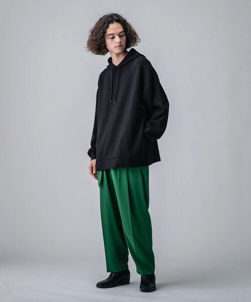 tk.TAKEO KIKUCHI（ティーケータケオキクチ）の「◆TROSARA多タックパンツ（その他パンツ・メンズ・ブラック/グリーン/ブラウン系・02/03/66）」の16枚目の写真