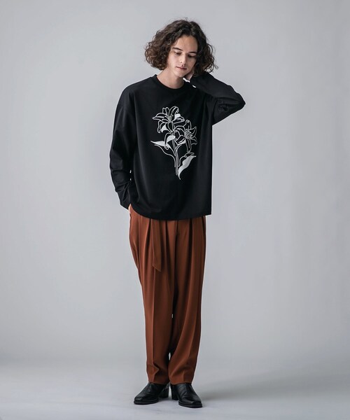 tk.TAKEO KIKUCHI（ティーケータケオキクチ）の「◆TROSARA多タックパンツ（その他パンツ・メンズ・ブラック/グリーン/ブラウン系・02/03/66）」の22枚目の写真