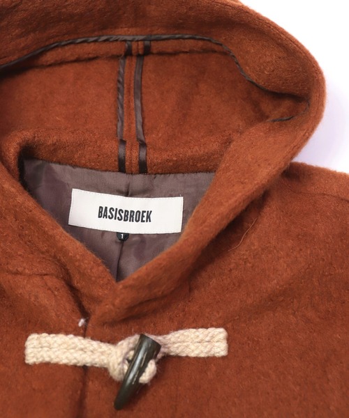 BASISBROEK（バシスブルック）の「[BASISBROEK] ATHUS（ダッフルコート・レディース・ブルーグレー/オレンジ・1）」の12枚目の写真