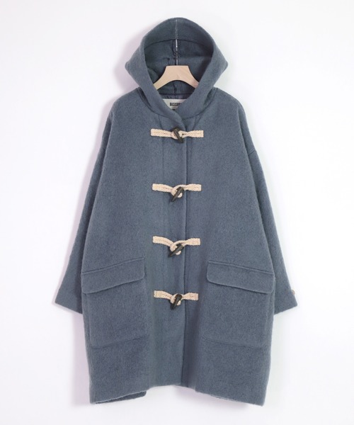 BASISBROEK（バシスブルック）の「[BASISBROEK] ATHUS（ダッフルコート・レディース・ブルーグレー/オレンジ・1）」の20枚目の写真