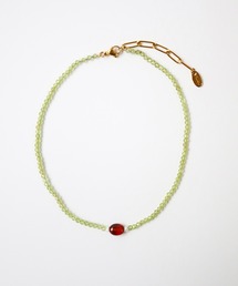 TUWAKRIM | ペリドットヘソナイトチョーカー(チョーカー)