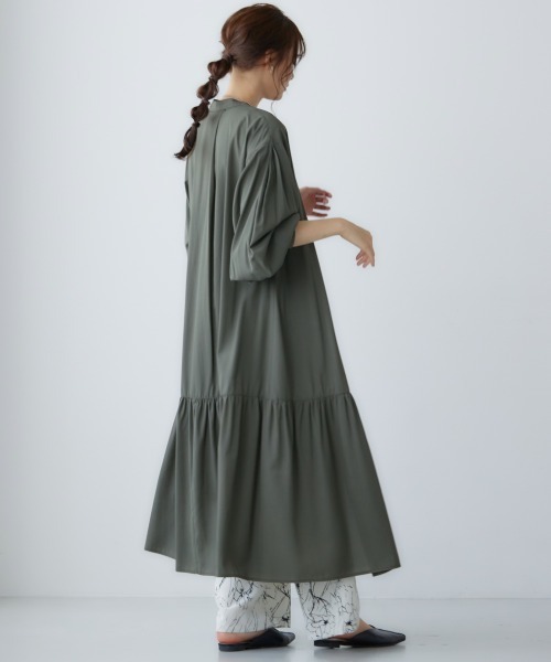 miclat（ミクラ）の「大きいサイズ ライン花柄ワイドパンツ miclat（その他パンツ・レディース・ブラック系/ホワイト系・LL/3L/4L/L）」の20枚目の写真