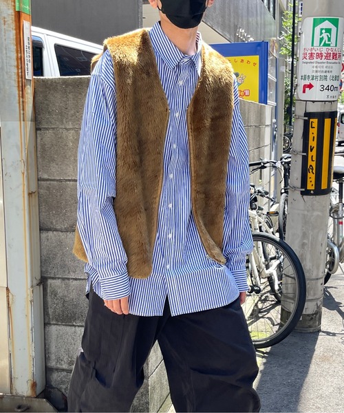 CPCM（シーピーシーエム）の「ジップファーベスト（ベスト・メンズ・ブラウン/カーキ・FREE）」の18枚目の写真