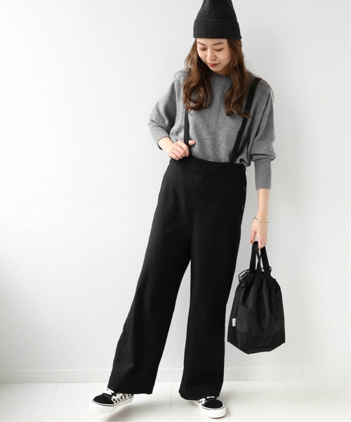 追加》ウールミックス2wayビッグプルオーバー（ニット/セーター