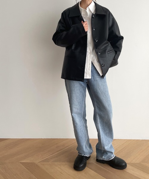 CANAL JEAN(キャナルジーン)の「RED CHOP WORKS(レッドチョップワークス) オックスシャツ(シャツ/ブラウス・レディース・ホワイト・38)」の2枚目の写真