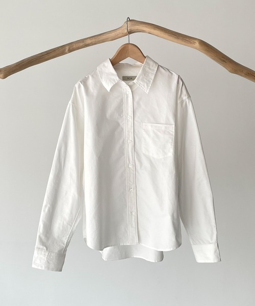 CANAL JEAN(キャナルジーン)の「RED CHOP WORKS(レッドチョップワークス) オックスシャツ(シャツ/ブラウス・レディース・ホワイト・38)」の6枚目の写真