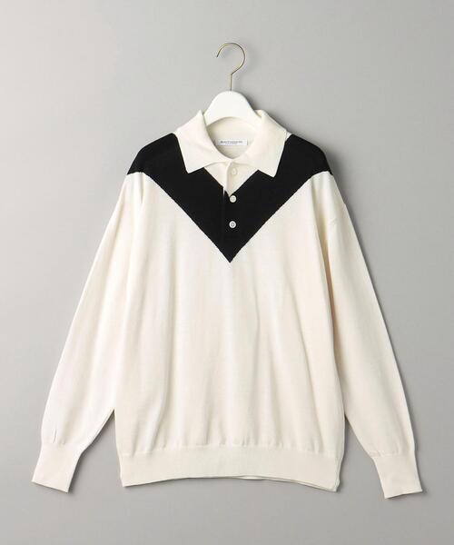 「BEAUTY&YOUTH UNITED ARROWS」 長袖ニット FREE オフホワイト レディース BEAUTY＆YOUTH UNITED ARROWS 「BEAUTY&YOUTH ARROWS」 長袖