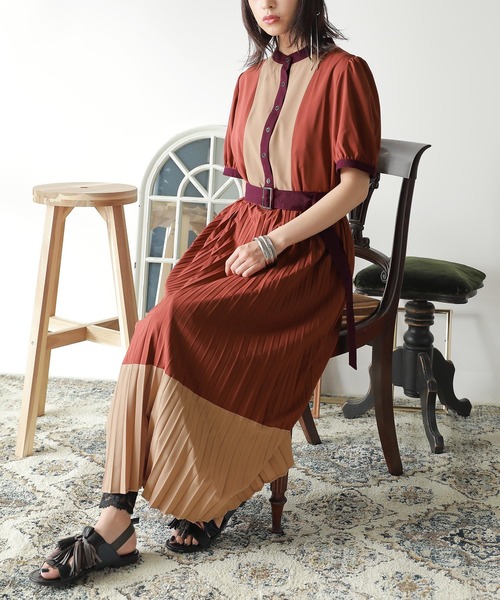 セール ブランド古着 半袖ワンピース ワンピース Somari Imagination ソマリ イマジネーション のファッション通販 Zozoused