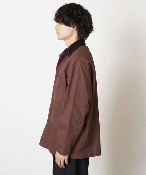 a.v.v(アーヴェヴェ)の「ワイドシルエットカバーオール(カバーオール・メンズ・ブラウン/ブラック・48/46/50)」の11枚目の写真