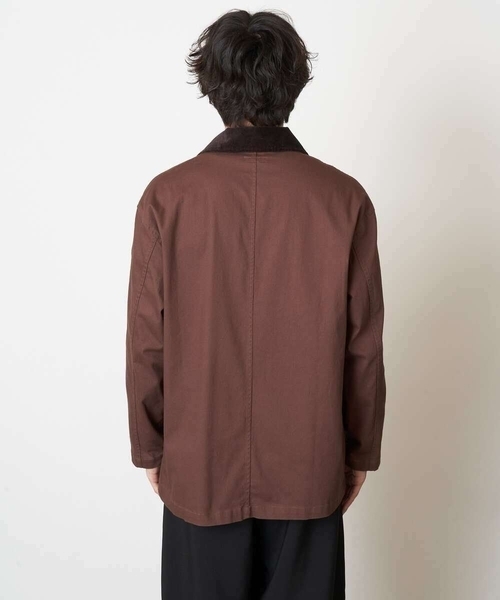 a.v.v(アーヴェヴェ)の「ワイドシルエットカバーオール(カバーオール・メンズ・ブラウン/ブラック・48/46/50)」の12枚目の写真