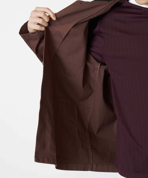 a.v.v(アーヴェヴェ)の「ワイドシルエットカバーオール(カバーオール・メンズ・ブラウン/ブラック・48/46/50)」の18枚目の写真