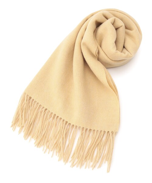 INDIVI（インディヴィ）の「◆【洗える/ウール100%】ストール（ストール/ショール・レディース・オフホワイト/イエロー/ブラック系1/グレー系1/ピンク系6/ブルー系1・00）」の20枚目の写真