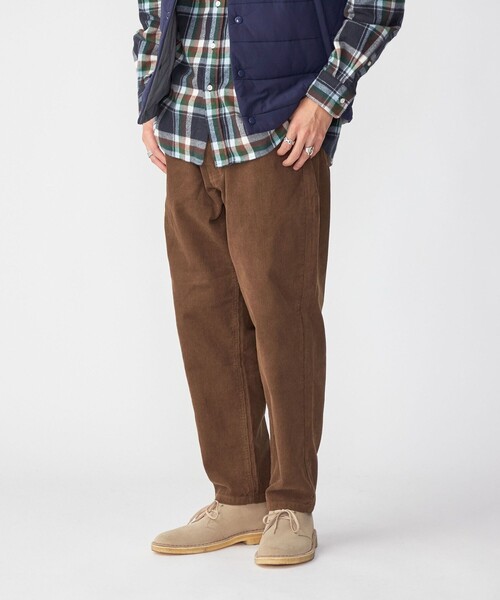 SHIPS（シップス）の「*SHIPS: バルーン シルエット ワイド テーパード 11ウェール コーデュロイ パンツ（その他パンツ・メンズ・チャコールグレー/ブラウン/キャメル・SMALL/MEDIUM/LARGE/X-LARGE）」の3枚目の写真