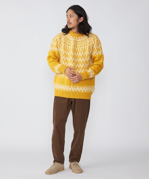 SHIPS（シップス）の「*SHIPS: バルーン シルエット ワイド テーパード 11ウェール コーデュロイ パンツ（その他パンツ・メンズ・チャコールグレー/ブラウン/キャメル・SMALL/MEDIUM/LARGE/X-LARGE）」の8枚目の写真