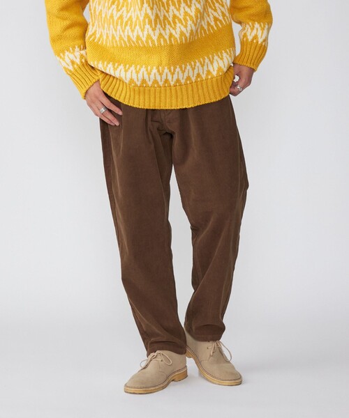 SHIPS（シップス）の「*SHIPS: バルーン シルエット ワイド テーパード 11ウェール コーデュロイ パンツ（その他パンツ・メンズ・チャコールグレー/ブラウン/キャメル・SMALL/MEDIUM/LARGE/X-LARGE）」の19枚目の写真