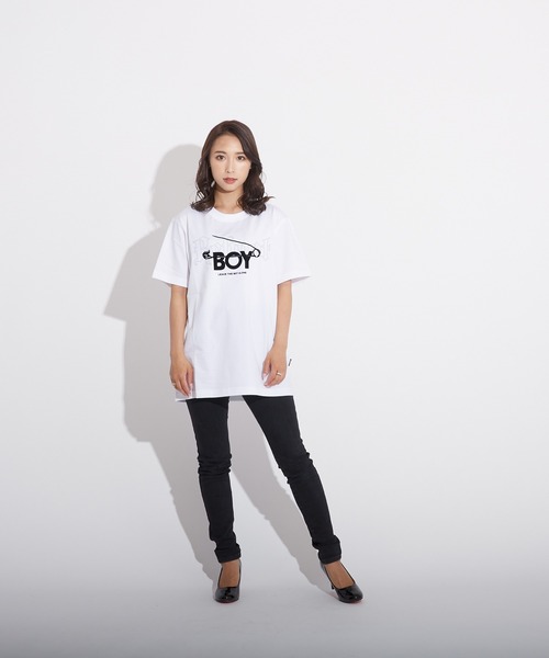 BOY LONDON（ボーイロンドン）の「【BOY LONDON】BOY SAFETY PIN  TEE（Tシャツ/カットソー・メンズ・ホワイト・S/M/L/XL）」の11枚目の写真