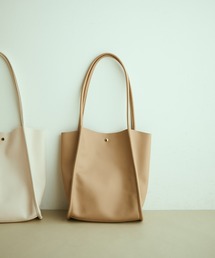 【ZOZO限定】【A4対応】軽くて柔らかい。シンプルソフトフェイクレザートートバッグ