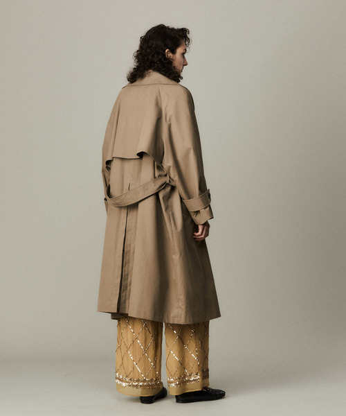 martinique（マルティニーク）の「CURRENTAGE/Trench Coat（トレンチコート・レディース・ベージュ・1）」の4枚目の写真