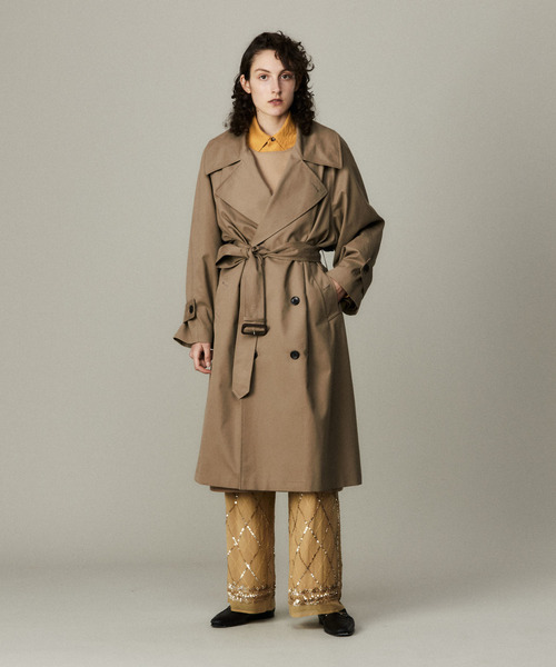 martinique（マルティニーク）の「CURRENTAGE/Trench Coat（トレンチコート・レディース・ベージュ・1）」の10枚目の写真