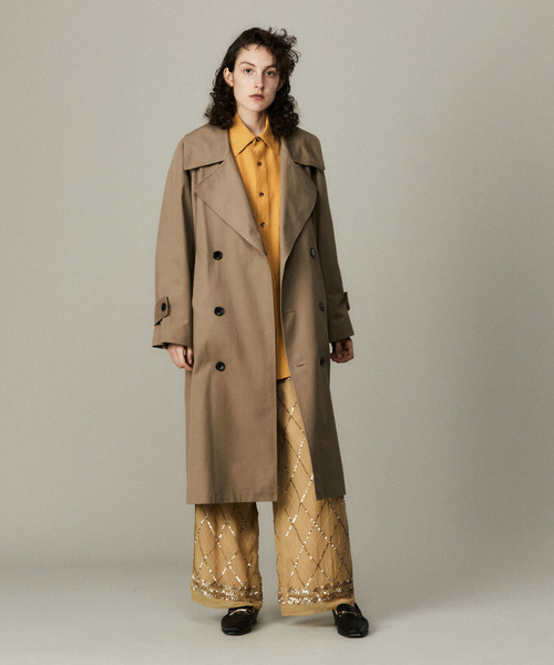 martinique（マルティニーク）の「CURRENTAGE/Trench Coat（トレンチコート・レディース・ベージュ・1）」の15枚目の写真