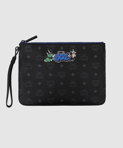 マキシ ビセトス 手首 ストラップ ファスナー ポーチ MCM（エムシーエム）の「MCM/エムシーエム/Visetos Original