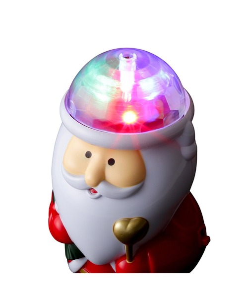 Francfranc（フランフラン）の「ミュージックミラーボール サンタ（おもちゃ・レディース・マルチ・FREE）」の2枚目の写真