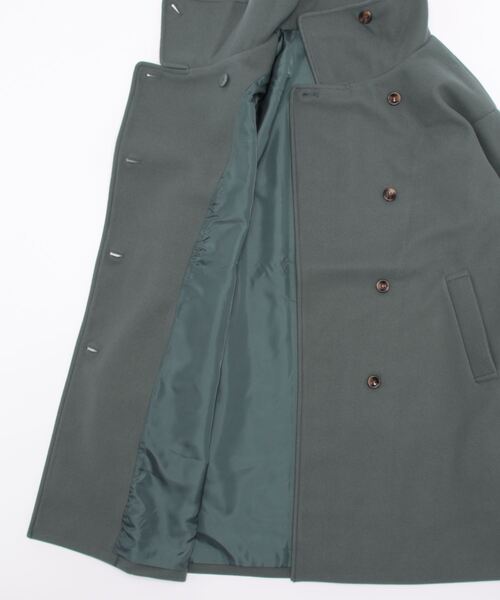 Bou Jeloud（ブージュルード）の「スタンドカラーソデボリュームコート（その他アウター・レディース・モカ/グリーン/アイボリー/ブラック・FREE）」の21枚目の写真