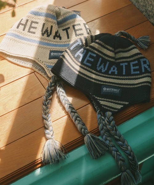 MAGIC NUMBER（マジック ナンバー）の「【MAGIC NUMBER】JAQUARD BEANIE（ニットキャップ/ビーニー・メンズ・ホワイト系/ブラック系・FREE）」の4枚目の写真