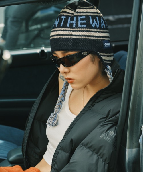 MAGIC NUMBER（マジック ナンバー）の「【MAGIC NUMBER】JAQUARD BEANIE（ニットキャップ/ビーニー・メンズ・ホワイト系/ブラック系・FREE）」の6枚目の写真