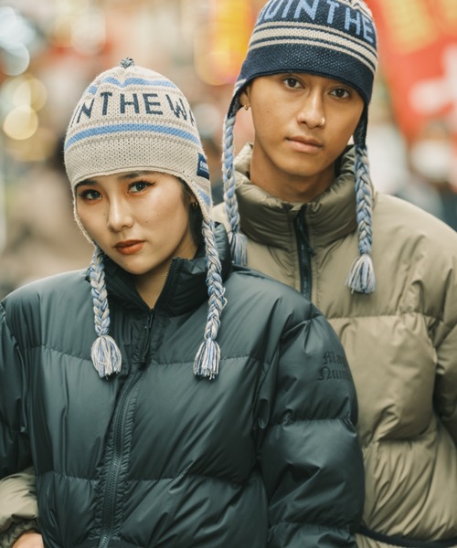 MAGIC NUMBER（マジック ナンバー）の「【MAGIC NUMBER】JAQUARD BEANIE（ニットキャップ/ビーニー・メンズ・ホワイト系/ブラック系・FREE）」の7枚目の写真