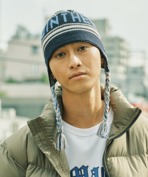 MAGIC NUMBER（マジック ナンバー）の「【MAGIC NUMBER】JAQUARD BEANIE（ニットキャップ/ビーニー・メンズ・ホワイト系/ブラック系・FREE）」の12枚目の写真