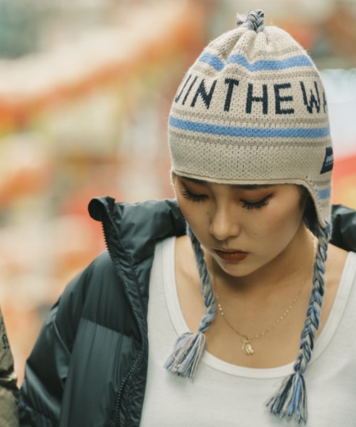 MAGIC NUMBER（マジック ナンバー）の「【MAGIC NUMBER】JAQUARD BEANIE（ニットキャップ/ビーニー・メンズ・ホワイト系/ブラック系・FREE）」の14枚目の写真