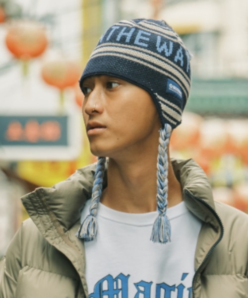 MAGIC NUMBER（マジック ナンバー）の「【MAGIC NUMBER】JAQUARD BEANIE（ニットキャップ/ビーニー・メンズ・ホワイト系/ブラック系・FREE）」の15枚目の写真