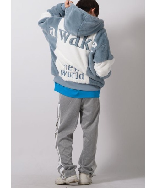 RE730(アールイーセブンサーティー)の「RE730 ふわふわもこもこのかわいいファーブルゾン(ブルゾン・メンズ・ブラック/ベージュ/サックスブルー/ピンク・MEDIUM/LARGE/X-LARGE)」の21枚目の写真