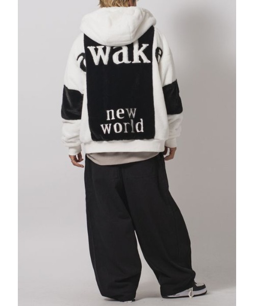 RE730(アールイーセブンサーティー)の「RE730 ふわふわもこもこのかわいいファーブルゾン(ブルゾン・メンズ・ブラック/ベージュ/サックスブルー/ピンク・MEDIUM/LARGE/X-LARGE)」の22枚目の写真