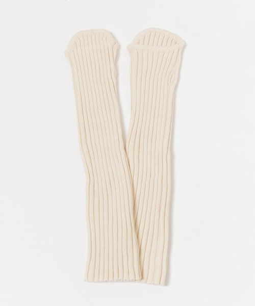 LAATO（ラート）の「ARM WARMERS（手袋・レディース・オフホワイト/ブラウン/チャコールグレー・FREE）」の12枚目の写真