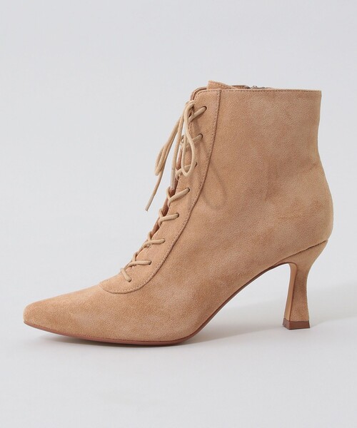 DEICY（デイシー）の「レースアップショートブーツ（ブーツ・レディース・ブラック/ボルドー/ベージュ・S/M/L）」の5枚目の写真