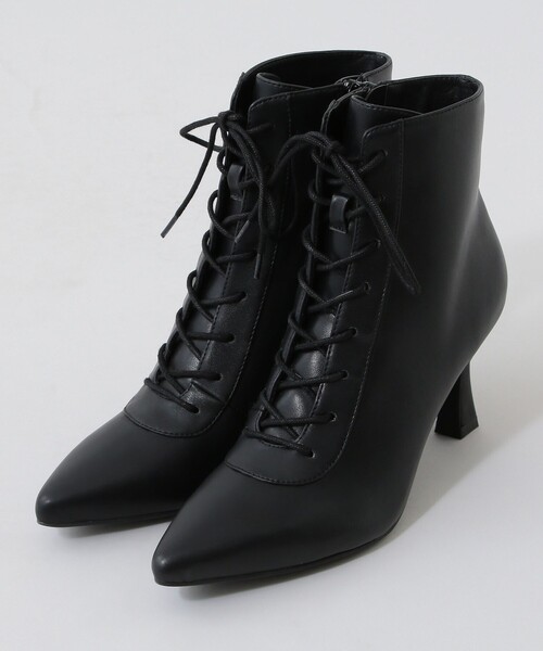 DEICY（デイシー）の「レースアップショートブーツ（ブーツ・レディース・ブラック/ボルドー/ベージュ・S/M/L）」の11枚目の写真