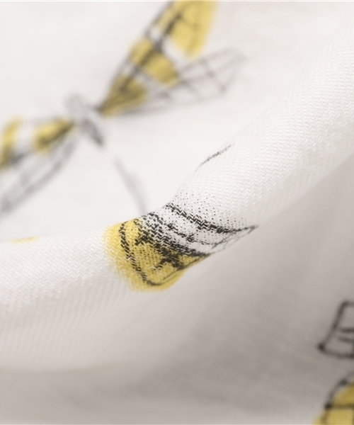 CIAOPANIC（チャオパニック）の「【Ciaopanic】　トンボ柄ノースリBL（シャツ/ブラウス・レディース・オフホワイト/ライトグレー・FREE）」の11枚目の写真