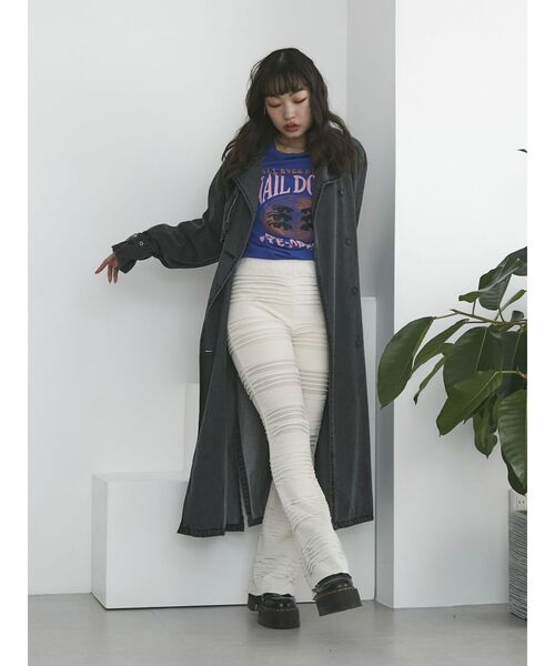 これからの時期に♡jouetie トレンチコート　ブラック Adidas トレンチコート | ブラック | FARFETCH JP