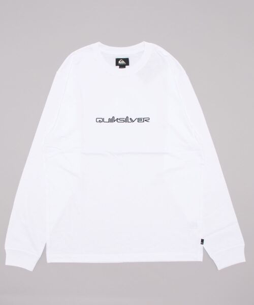 Quiksilver（クイックシルバー）の「MIX PCS LT/クイックシルバーバックプリント長袖ロンT（Tシャツ/カットソー・メンズ・ネイビー/ホワイト/ブラック・LARGE/X-LARGE/MEDIUM/SMALL）」の2枚目の写真