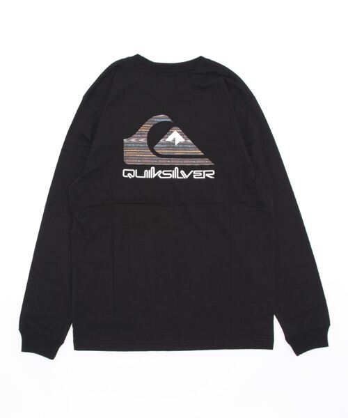 Quiksilver（クイックシルバー）の「MIX PCS LT/クイックシルバーバックプリント長袖ロンT（Tシャツ/カットソー・メンズ・ネイビー/ホワイト/ブラック・LARGE/X-LARGE/MEDIUM/SMALL）」の4枚目の写真