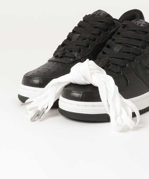 NEIGHBORHOOD(ネイバーフッド)の「BAPE NBHD BAPE STA M(スニーカー・メンズ・ブラック・7/8/8.5/9/9.5)」の4枚目の写真