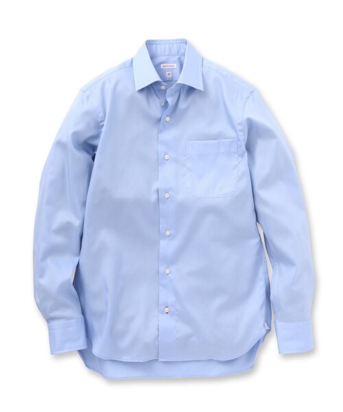 DRESSTERIOR(ドレステリア)の「ワイドカラーブルードレスシャツ(ビジネスシャツ・メンズ・ブルー・38/40/41/39)」の2枚目の写真