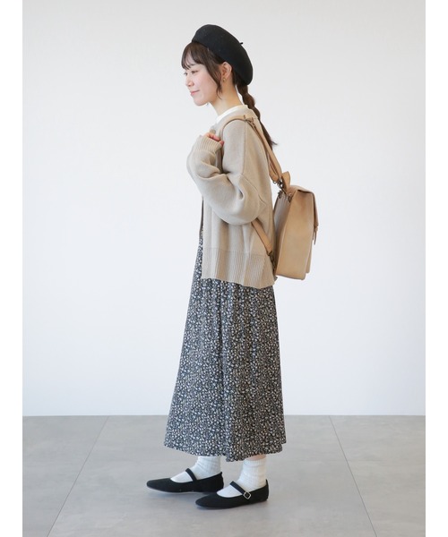 ehka sopo（エヘカソポ）の「襟付カーディガン（カーディガン/ボレロ・レディース・ブラック/グリーン/ベージュ/オフホワイト・ﾌﾘ-）」の19枚目の写真