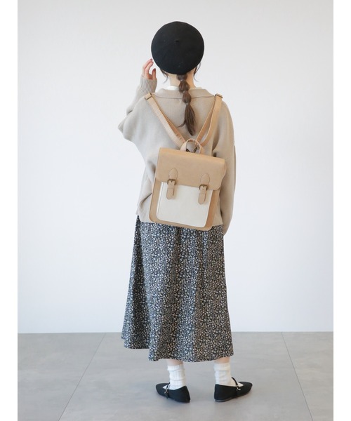 ehka sopo（エヘカソポ）の「襟付カーディガン（カーディガン/ボレロ・レディース・ブラック/グリーン/ベージュ/オフホワイト・ﾌﾘ-）」の20枚目の写真